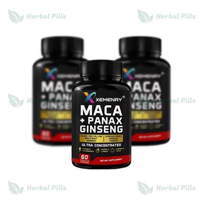 Maca + Panax Ginseng Potency enhancing capsules