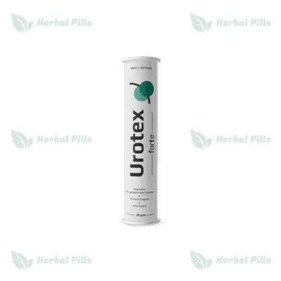 Urotex Forte प्रोस्टेटाइटिस के लिए फ़िज़ी गोलियाँ