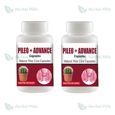 Pileo + Advance बवासीर कैप्सूल